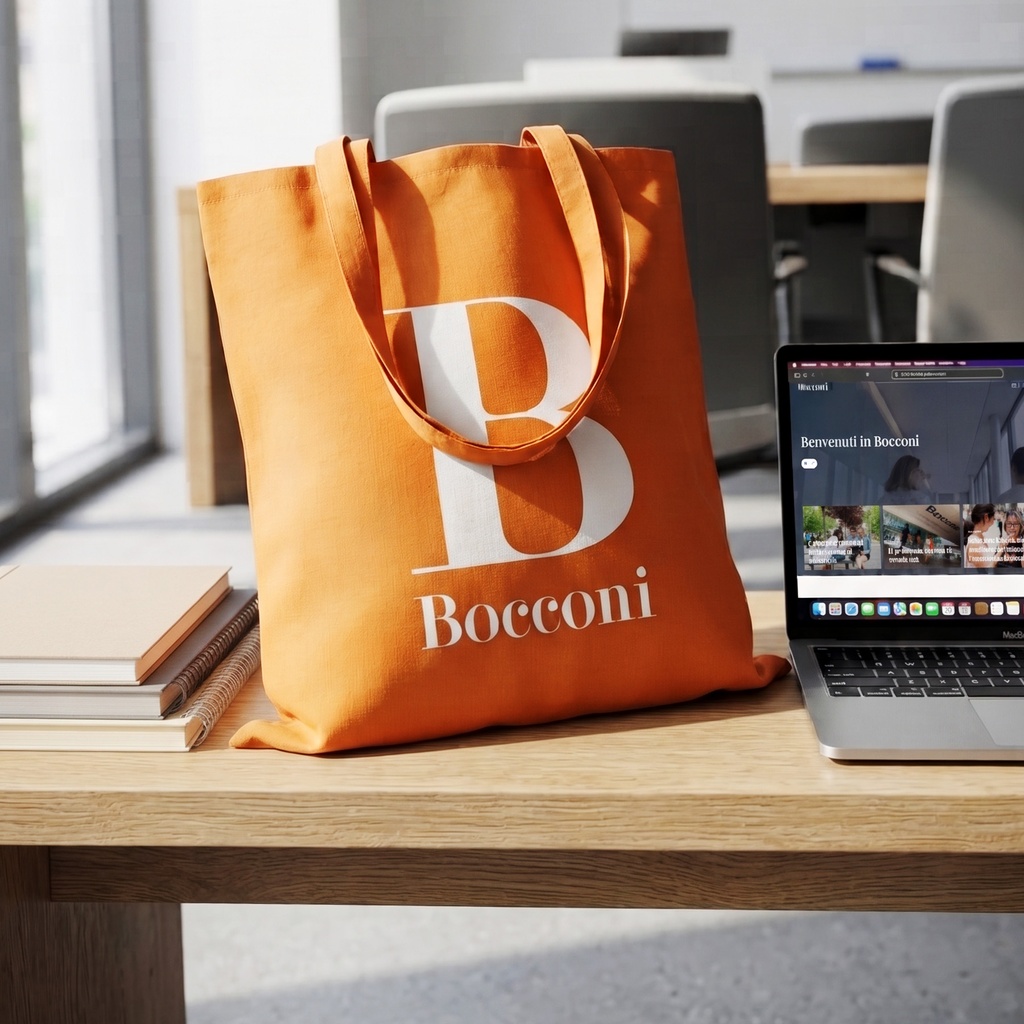 Shopper Logo e Crest colorata