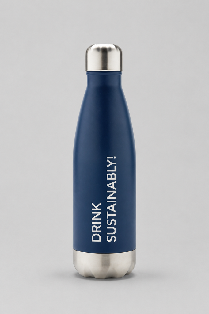 Borraccia Logo blu