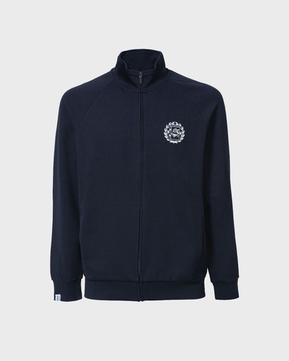 Felpa full zip Crest
