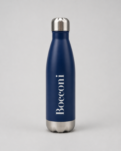 [C2500140] Borraccia Logo blu